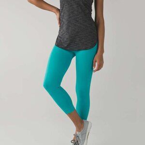 Lululemon Turquoise Leggings Cropped